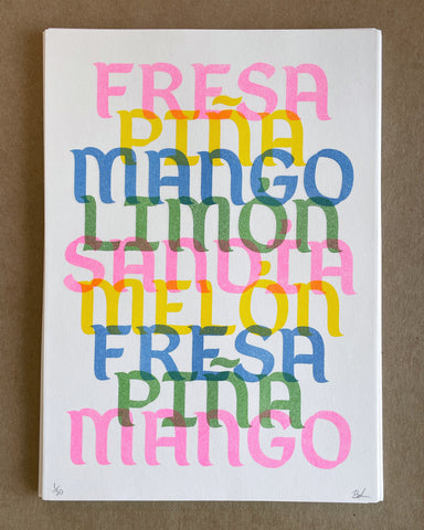 AUGMENTED REALITY "AGUAS" POSTER