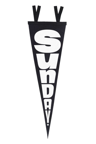 Custom "Sunday" Pennant